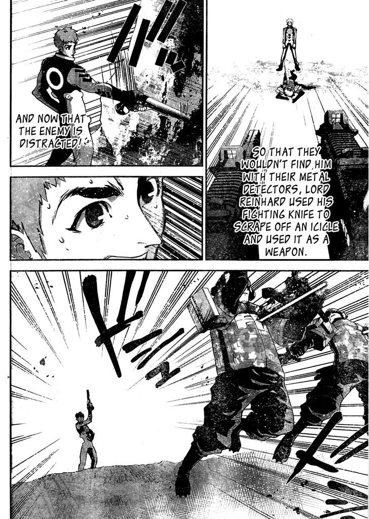Ginga Eiyuu Densetsu (FUJISAKI Ryu) Chapter 11 page 13 - Chapter 11 : Ensign Reinhard von MÃ¼sel - Planet Kapche-Lanka - Encounter Battle,...