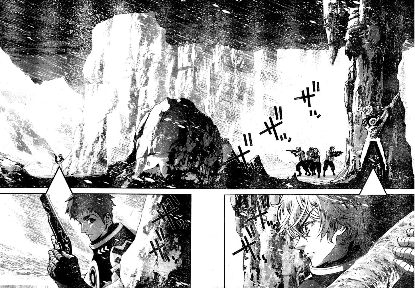 Ginga Eiyuu Densetsu (FUJISAKI Ryu) Chapter 11 page 8 - Chapter 11 : Ensign Reinhard von MÃ¼sel - Planet Kapche-Lanka - Encounter Battle,...