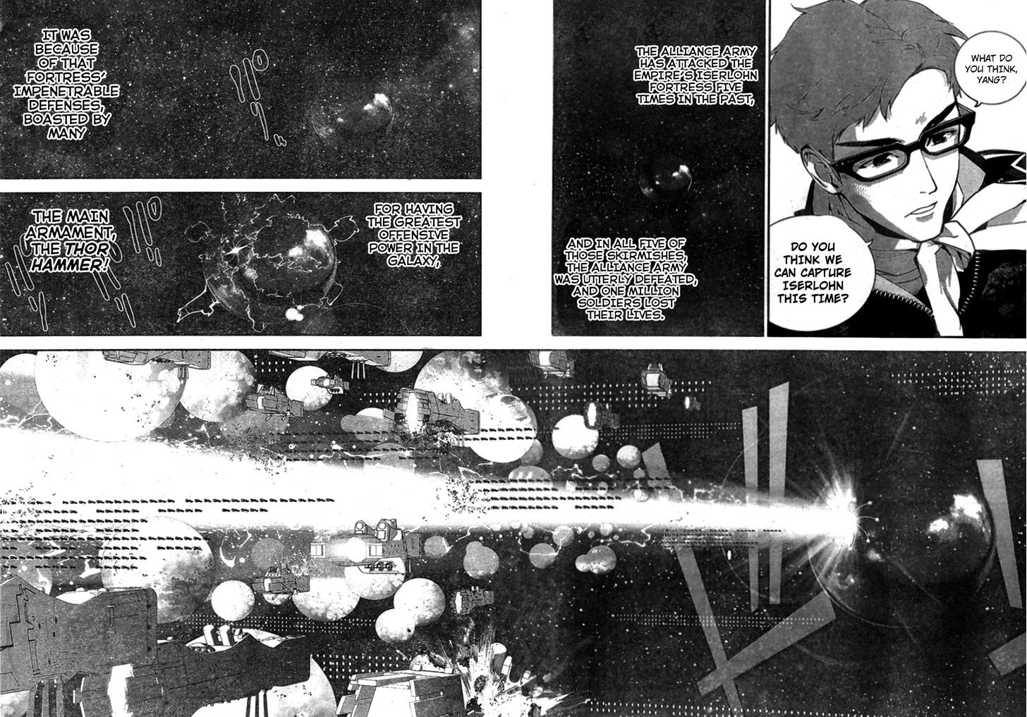 Ginga Eiyuu Densetsu (FUJISAKI Ryu) Chapter 16 page 17 - Chapter 16 : Captain Yang Wen-li - Planet Heinessen - Sixth Battle of Iserlohn Fo...