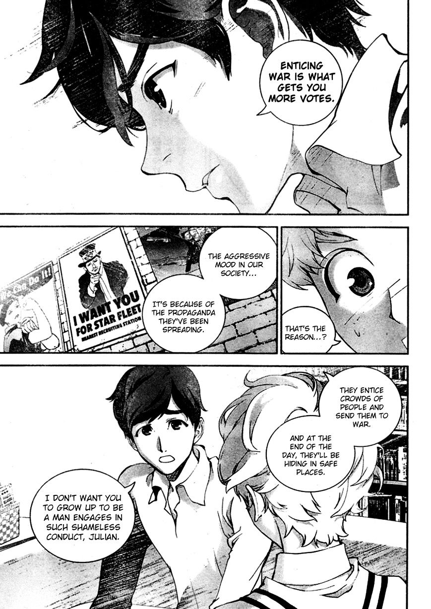 Ginga Eiyuu Densetsu (FUJISAKI Ryu) Chapter 17 page 10 - Chapter 17 : Captain Yang Wen-li â€“ The Sixth Battle of Iserlohn â€“ Departure