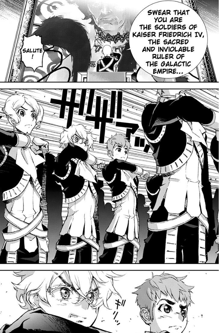 Ginga Eiyuu Densetsu (FUJISAKI Ryu) Chapter 2 page 27 - Chapter 2 : The Childhood of Reinhard von MÃ¼sel II: Officer Academy Years I