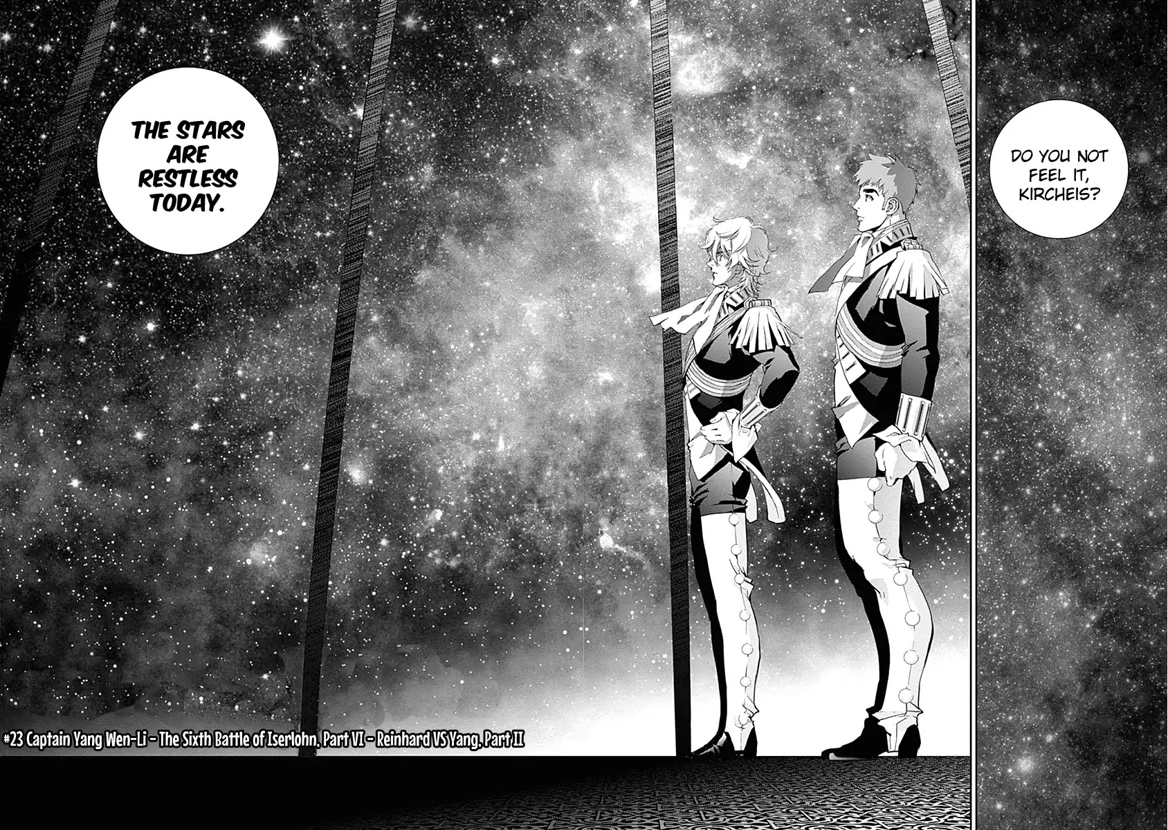 Ginga Eiyuu Densetsu (FUJISAKI Ryu) Chapter 23 page 2 - Chapter 23: Captain Yang Wen-Li - The Sixth Battle of Iserlohn, Part VI - Reinhard VS. Yang, Part II