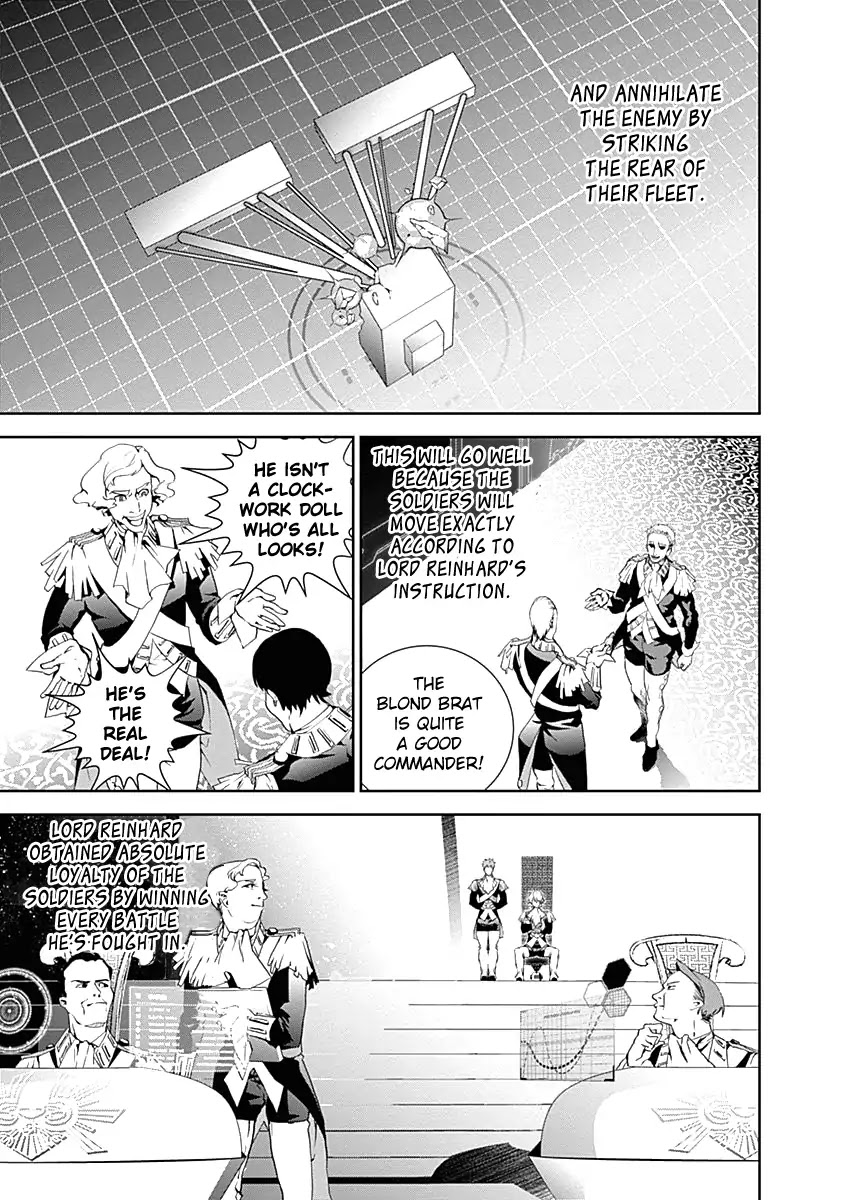 Ginga Eiyuu Densetsu (FUJISAKI Ryu) Chapter 23 page 8 - Chapter 23: Captain Yang Wen-Li - The Sixth Battle of Iserlohn, Part VI - Reinhard VS. Yang, Part II
