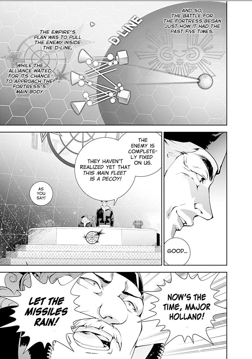 Ginga Eiyuu Densetsu (FUJISAKI Ryu) Chapter 26 page 11 - Chapter 26: Captain Yang Wen-Li - The Sixth Battle of Iserlohn - Frontline D - Plan Waltz, Part II
