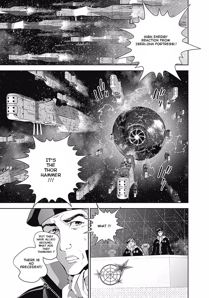 Ginga Eiyuu Densetsu (FUJISAKI Ryu) Chapter 28 page 15 - Chapter 28: Captain Yang Wen-li - The Sixth Battle of Iserlohn : Thor Hammer