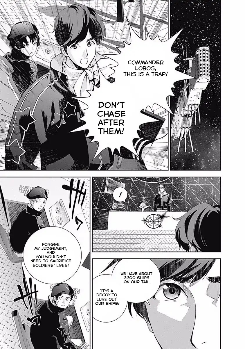 Ginga Eiyuu Densetsu (FUJISAKI Ryu) Chapter 28 page 9 - Chapter 28: Captain Yang Wen-li - The Sixth Battle of Iserlohn : Thor Hammer