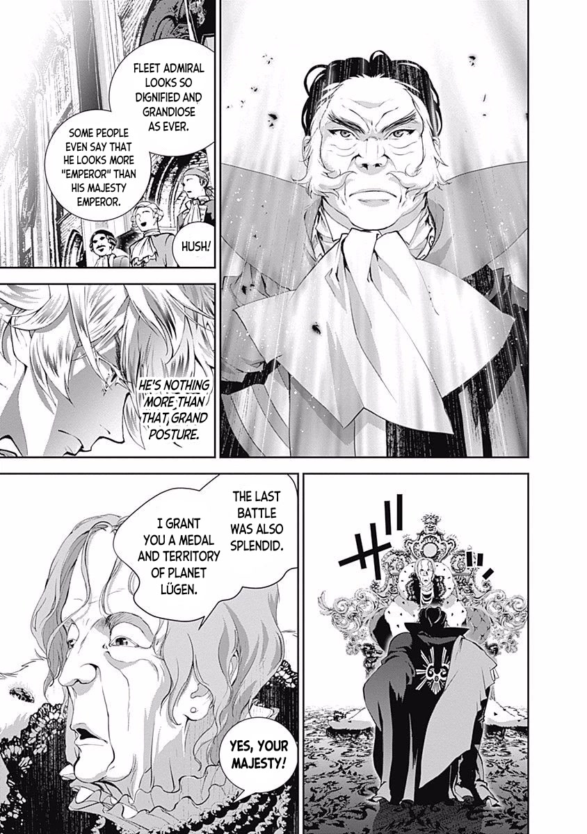 Ginga Eiyuu Densetsu (FUJISAKI Ryu) Chapter 30 page 6 - Chapter 30: Vice Admiral Reinhard von Müsel - Odin; Spider Webs Part 1