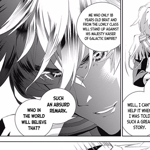 Ginga Eiyuu Densetsu (FUJISAKI Ryu) Chapter 31: Vice Admiral Reinhard von Müsel - Odin; Spider Webs Part 2 cover