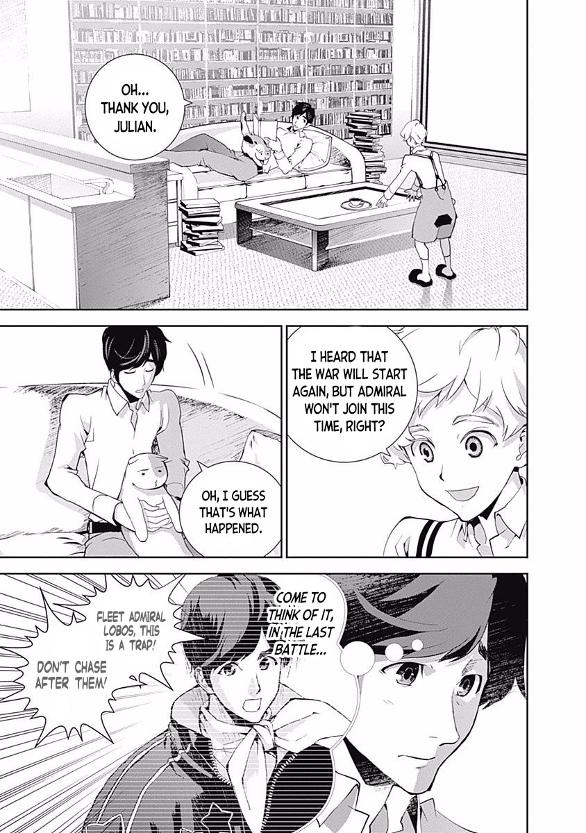 Ginga Eiyuu Densetsu (FUJISAKI Ryu) Chapter 32 page 14 - Chapter 32: Vice Admiral Reinhard von Müsel - Odin; Spider Webs Part 3