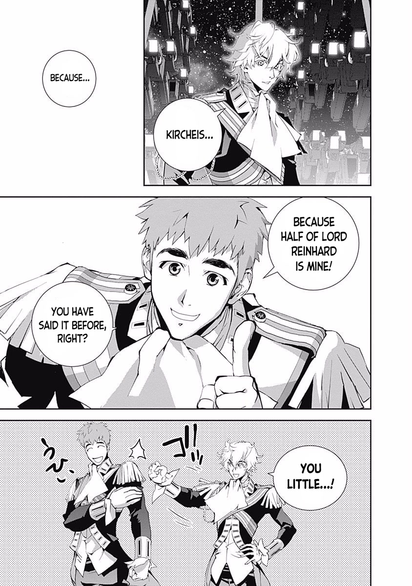 Ginga Eiyuu Densetsu (FUJISAKI Ryu) Chapter 33 page 7 - Chapter 33: Vice Admiral Reinhard von Müsel - The Third Battle of Tiamat; Departure ~ The Empire Forces Flagship Wilhelmina