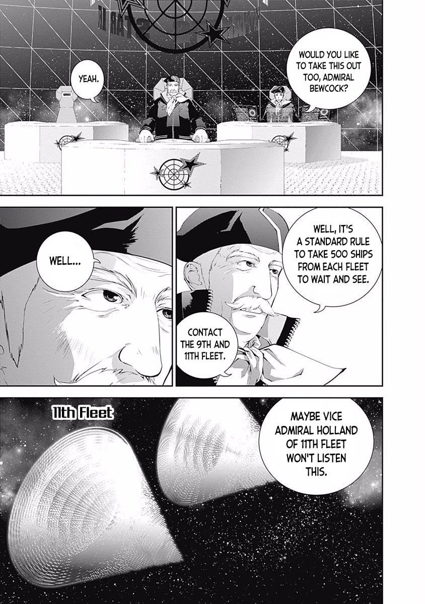 Ginga Eiyuu Densetsu (FUJISAKI Ryu) Chapter 35 page 10 - Chapter 35: Vice Admiral Reinhard von Müsel - The Third Battle of Tiamat; Outbreak of War