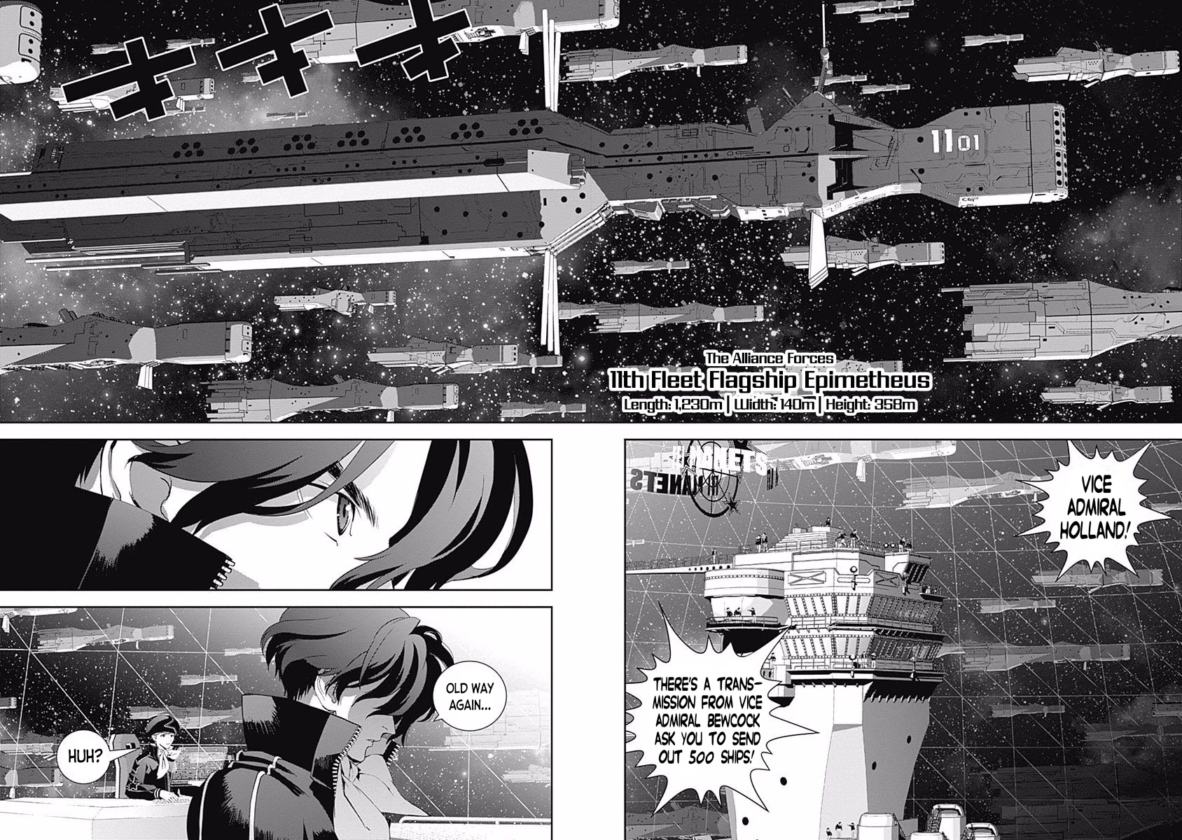 Ginga Eiyuu Densetsu (FUJISAKI Ryu) Chapter 35 page 11 - Chapter 35: Vice Admiral Reinhard von Müsel - The Third Battle of Tiamat; Outbreak of War