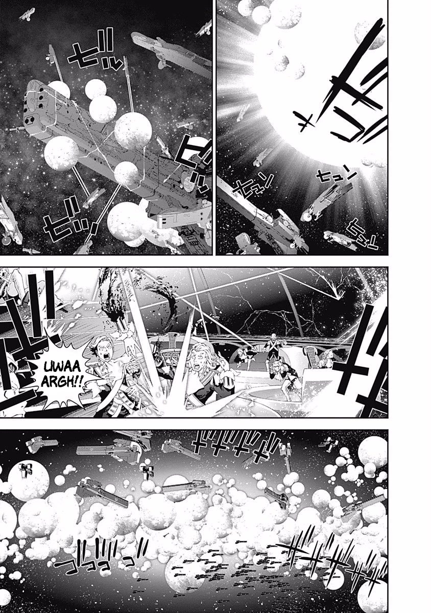 Ginga Eiyuu Densetsu (FUJISAKI Ryu) Chapter 36 page 9 - Chapter 36: Vice Admiral Reinhard von Müsel - The Third Battle of Tiamat; Holland's Reckless Act