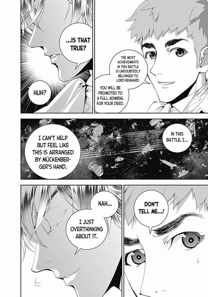 Ginga Eiyuu Densetsu (FUJISAKI Ryu) Chapter 38 page 15 - Chapter 38: Vice Admiral Reinhard von Müsel - The Third Battle of Tiamat; Conclusion