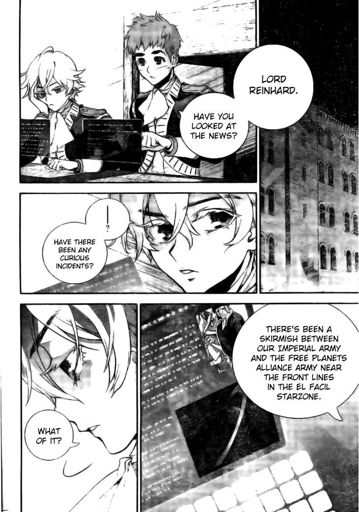 Ginga Eiyuu Densetsu (FUJISAKI Ryu) Chapter 4 page 2 - Chapter 4 : Yang Wen-li Makes an Appearance: Reinhard von Müsel Graduates From ...