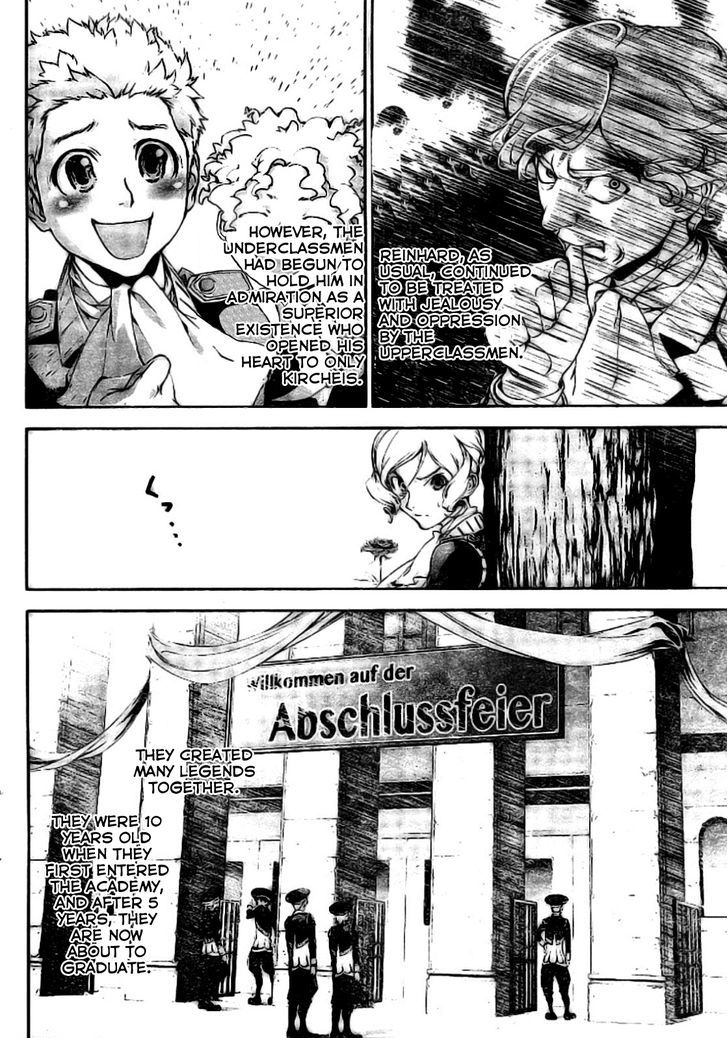 Ginga Eiyuu Densetsu (FUJISAKI Ryu) Chapter 4 page 9 - Chapter 4 : Yang Wen-li Makes an Appearance: Reinhard von Müsel Graduates From ...