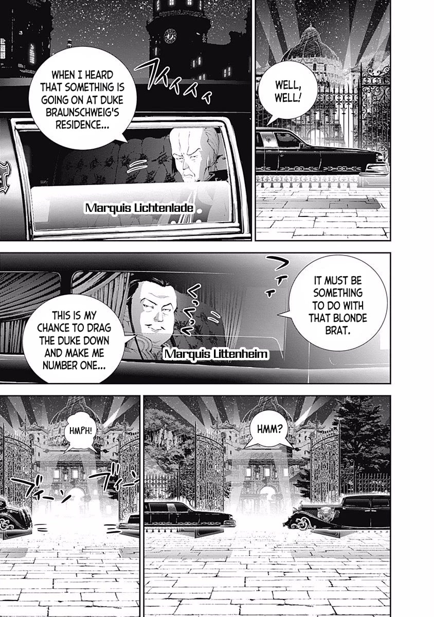 Ginga Eiyuu Densetsu (FUJISAKI Ryu) Chapter 42 page 11 - Chapter 42: Admiral Reinhard von Müsel - Capital Planet Odin; Duke Braunschweig