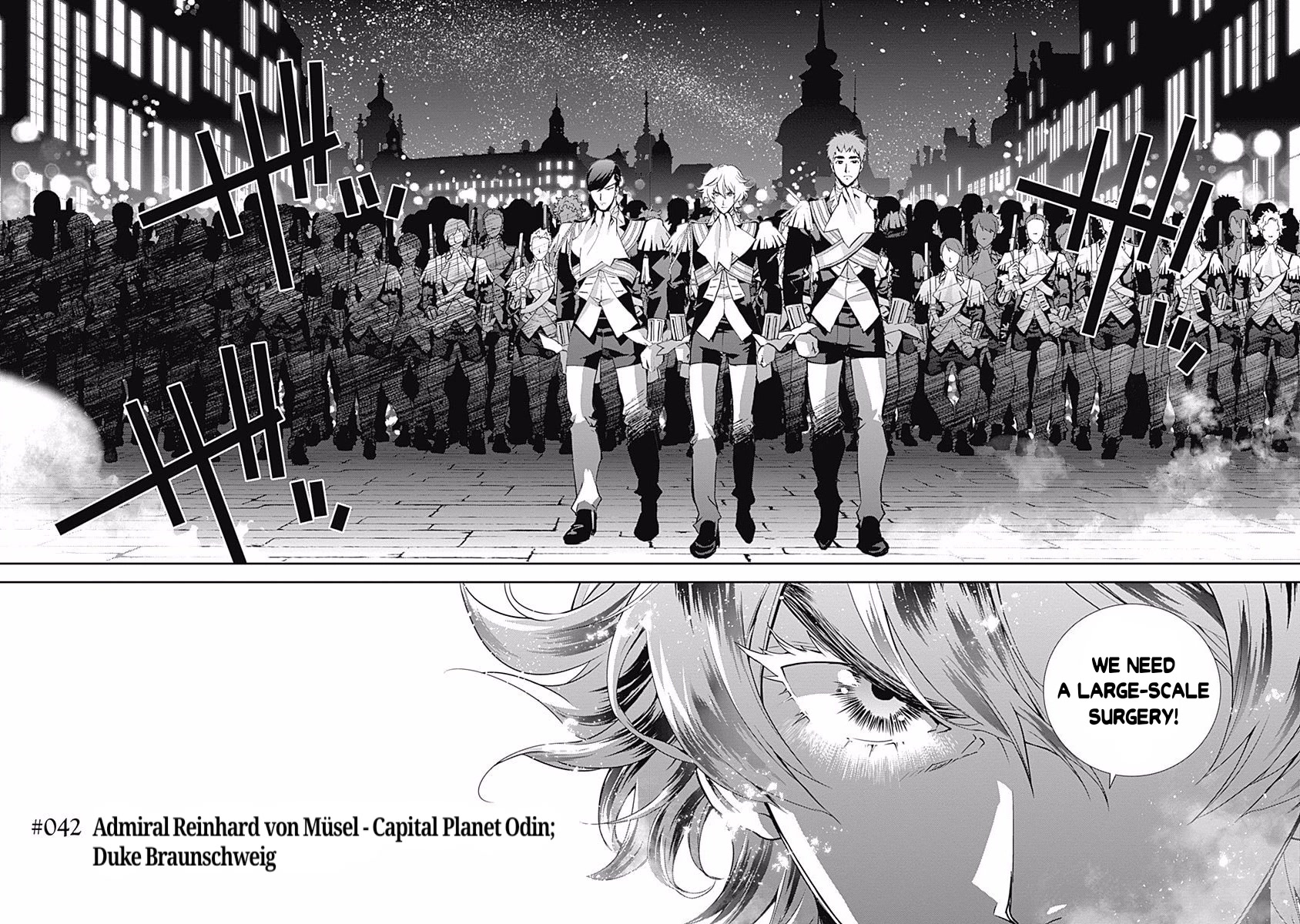Ginga Eiyuu Densetsu (FUJISAKI Ryu) Chapter 42 page 3 - Chapter 42: Admiral Reinhard von Müsel - Capital Planet Odin; Duke Braunschweig