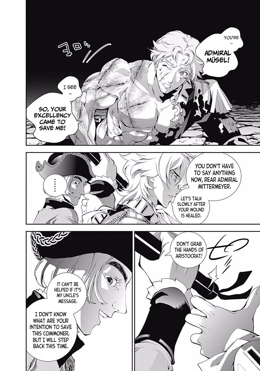 Ginga Eiyuu Densetsu (FUJISAKI Ryu) Chapter 43 page 13 - Chapter 43: Admiral Reinhard von Müsel - Capital Planet Odin; Twin Pillar's Loyalty