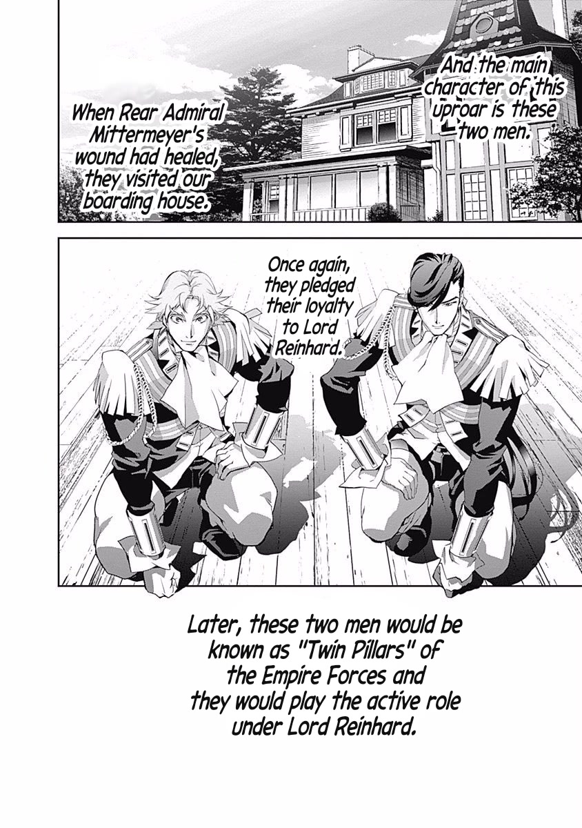 Ginga Eiyuu Densetsu (FUJISAKI Ryu) Chapter 43 page 19 - Chapter 43: Admiral Reinhard von Müsel - Capital Planet Odin; Twin Pillar's Loyalty