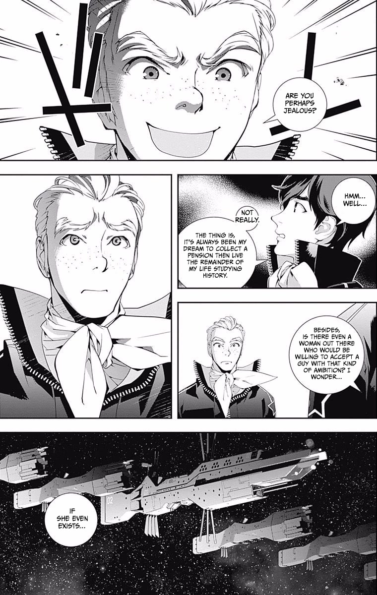 Ginga Eiyuu Densetsu (FUJISAKI Ryu) Chapter 45 page 12 - Chapter 45: Commodore Yang Wen-li – The Fourth Battle of the Tiamat System: The Battle for Planet Legnica (Part 1)