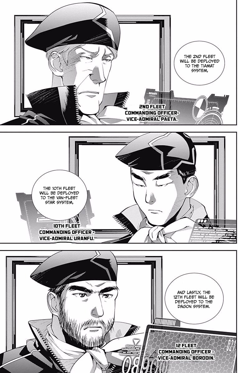 Ginga Eiyuu Densetsu (FUJISAKI Ryu) Chapter 45 page 8 - Chapter 45: Commodore Yang Wen-li – The Fourth Battle of the Tiamat System: The Battle for Planet Legnica (Part 1)