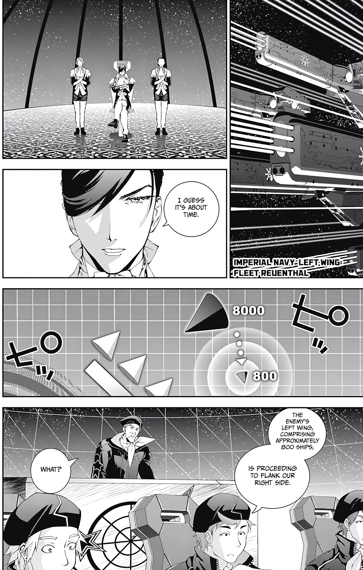 Ginga Eiyuu Densetsu (FUJISAKI Ryu) Chapter 46 page 10 - Chapter 46: Commodore Yang Wen-li – The Fourth Battle of the Tiamat System – The Battle for Planet Legnica (Part II)