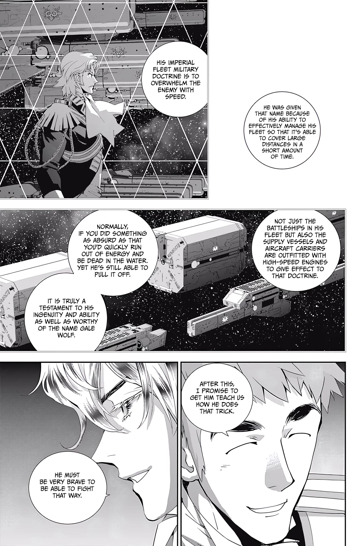 Ginga Eiyuu Densetsu (FUJISAKI Ryu) Chapter 46 page 15 - Chapter 46: Commodore Yang Wen-li – The Fourth Battle of the Tiamat System – The Battle for Planet Legnica (Part II)