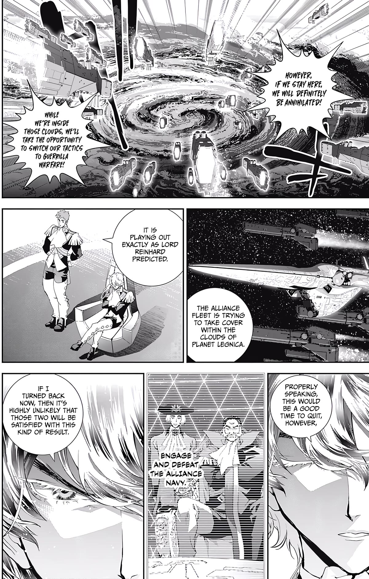 Ginga Eiyuu Densetsu (FUJISAKI Ryu) Chapter 46 page 20 - Chapter 46: Commodore Yang Wen-li – The Fourth Battle of the Tiamat System – The Battle for Planet Legnica (Part II)