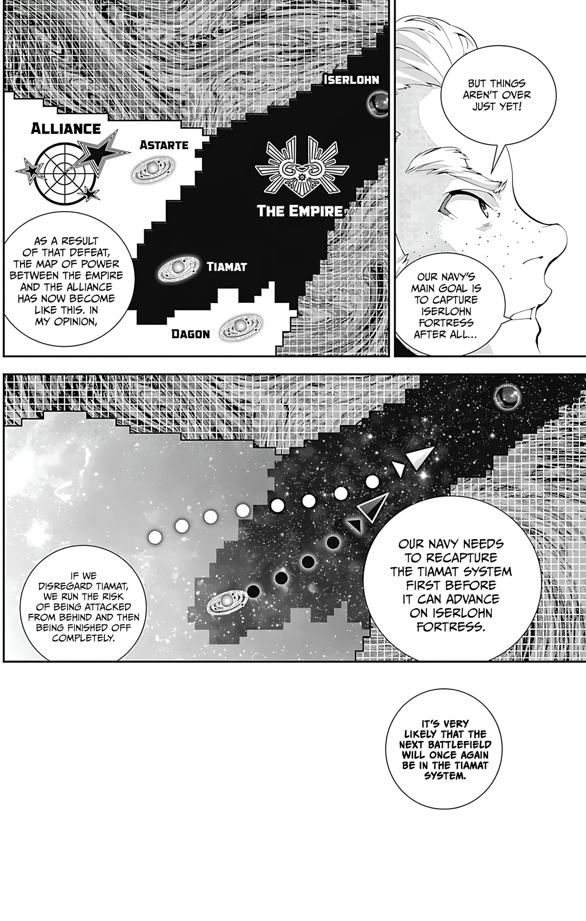 Ginga Eiyuu Densetsu (FUJISAKI Ryu) Chapter 48 page 11 - Chapter 48: Commodore Yang Wen-Li – The Fourth Battle of the Tiamat System: The Birth of a Hero (Part I)