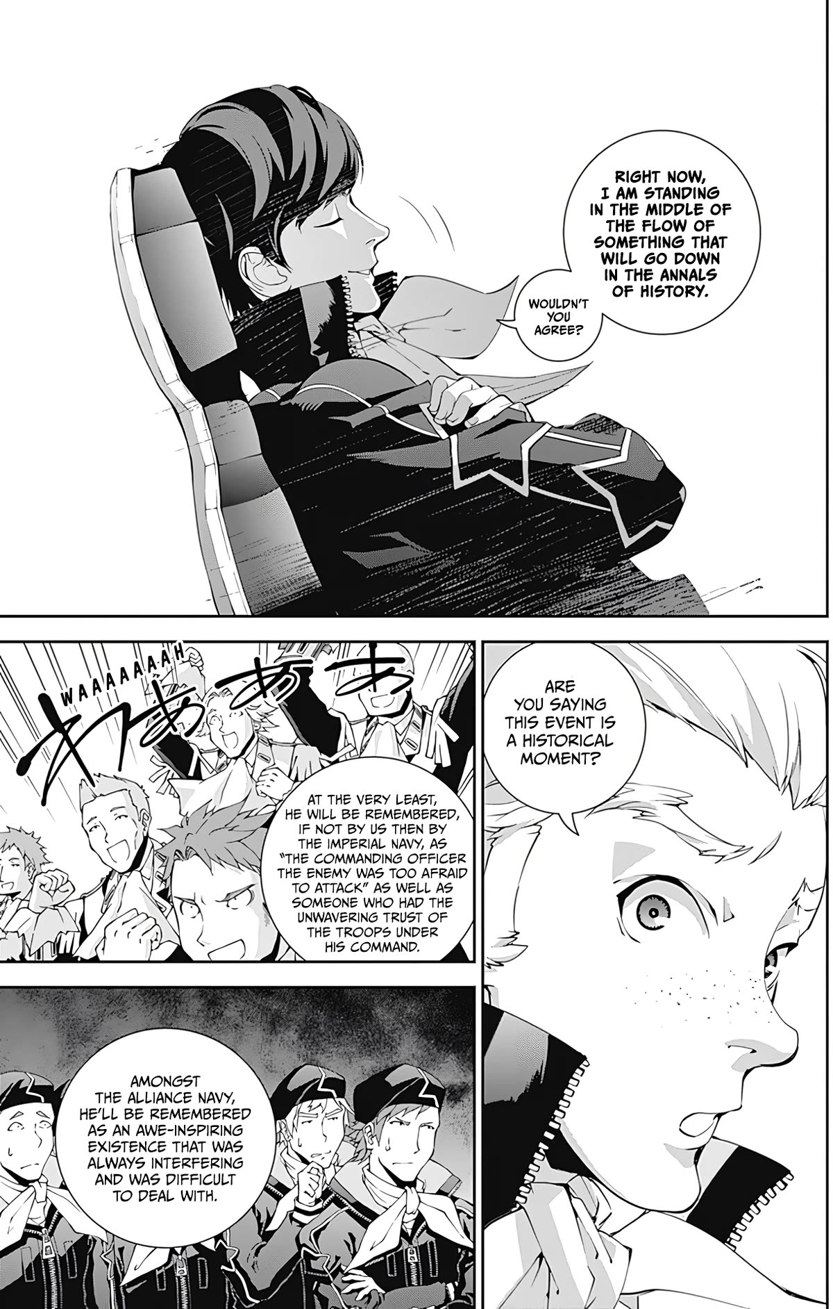 Ginga Eiyuu Densetsu (FUJISAKI Ryu) Chapter 49 page 17 - Chapter 49: Commodore Yang Wen-Li - The Fourth Battle of the Tiamat System: The Birth of a Hero (Part II)