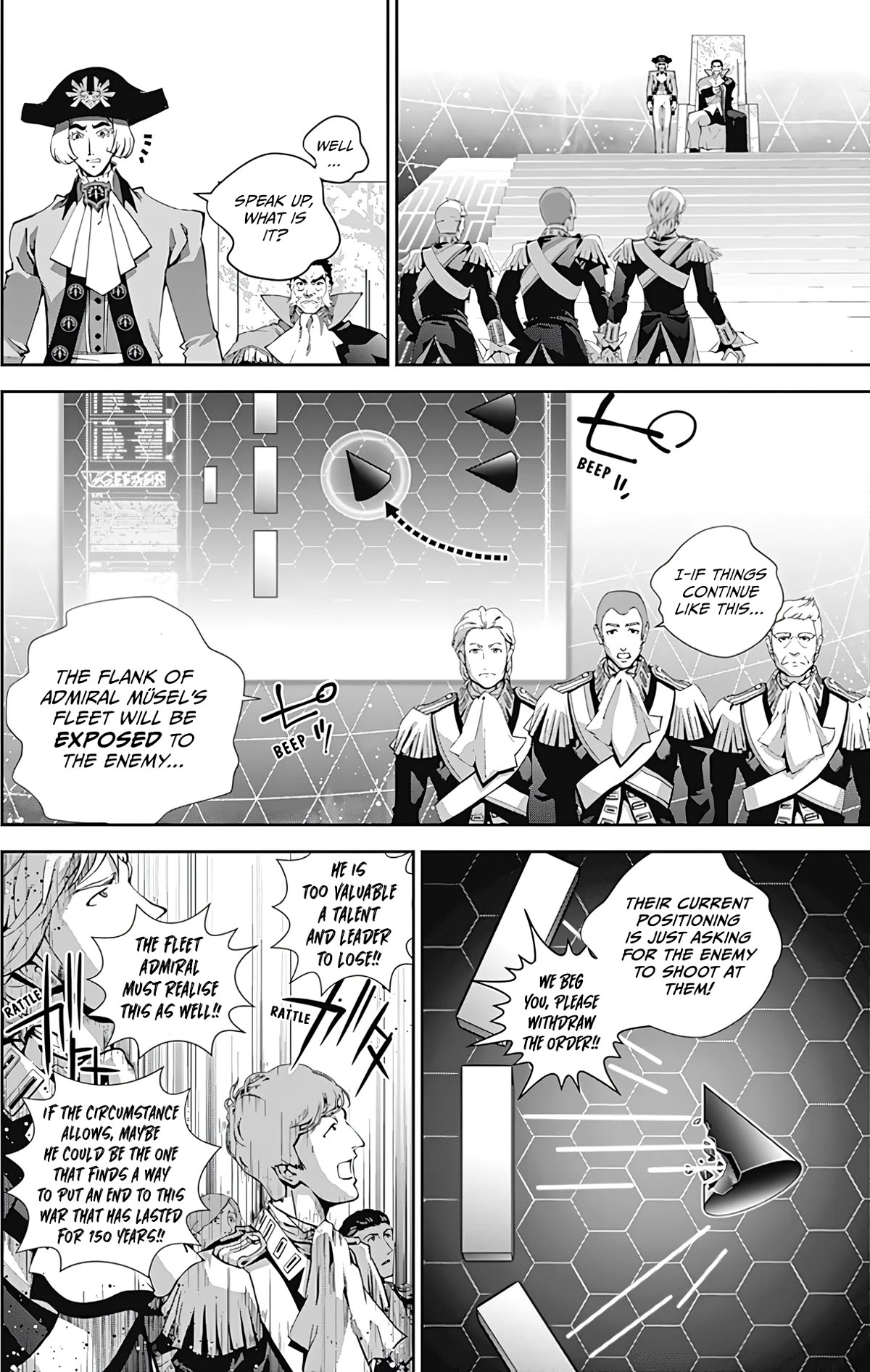 Ginga Eiyuu Densetsu (FUJISAKI Ryu) Chapter 49 page 3 - Chapter 49: Commodore Yang Wen-Li - The Fourth Battle of the Tiamat System: The Birth of a Hero (Part II)