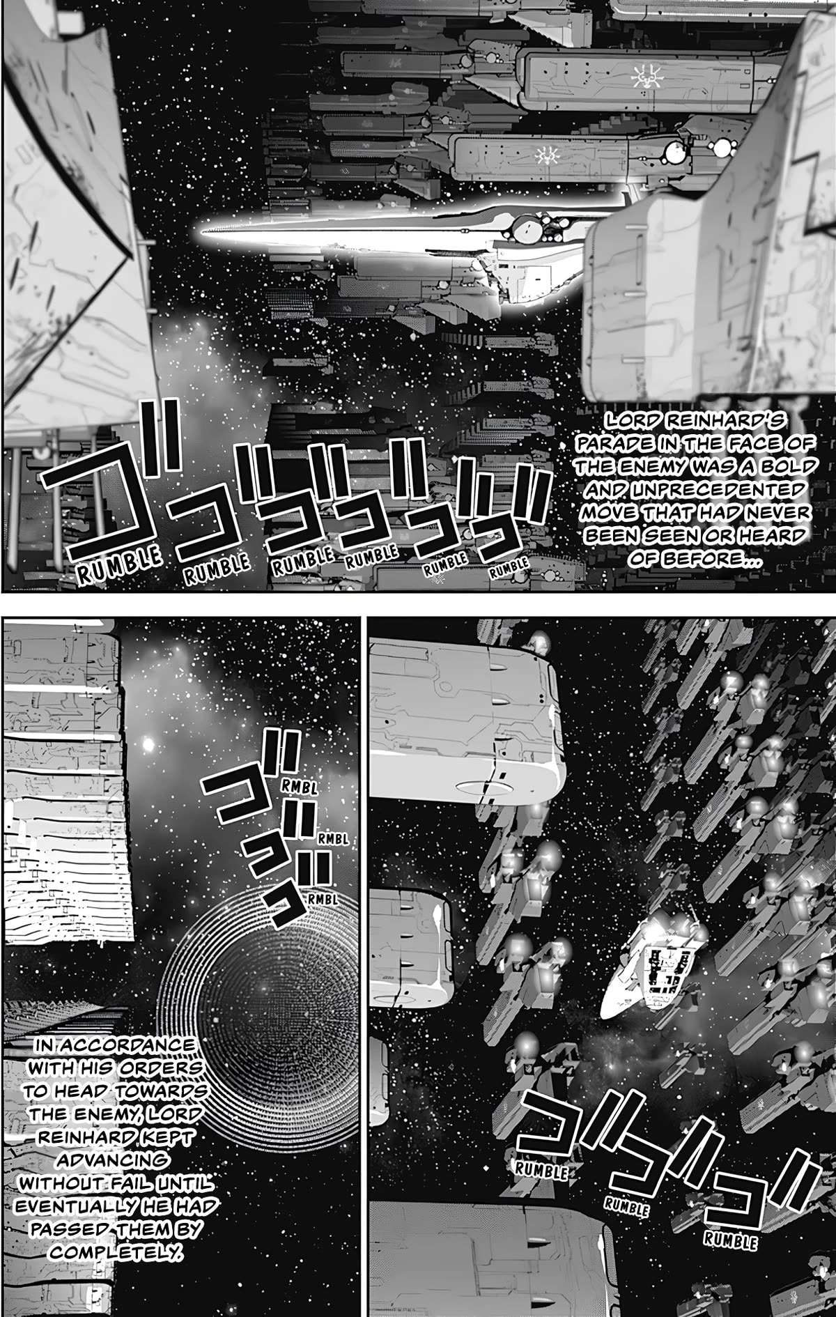 Ginga Eiyuu Densetsu (FUJISAKI Ryu) Chapter 50 page 3 - Chapter 50: Commodore Yang Wen-Li - The Fourth Battle of the Tiamat System: The Birth of a Hero (Part III)