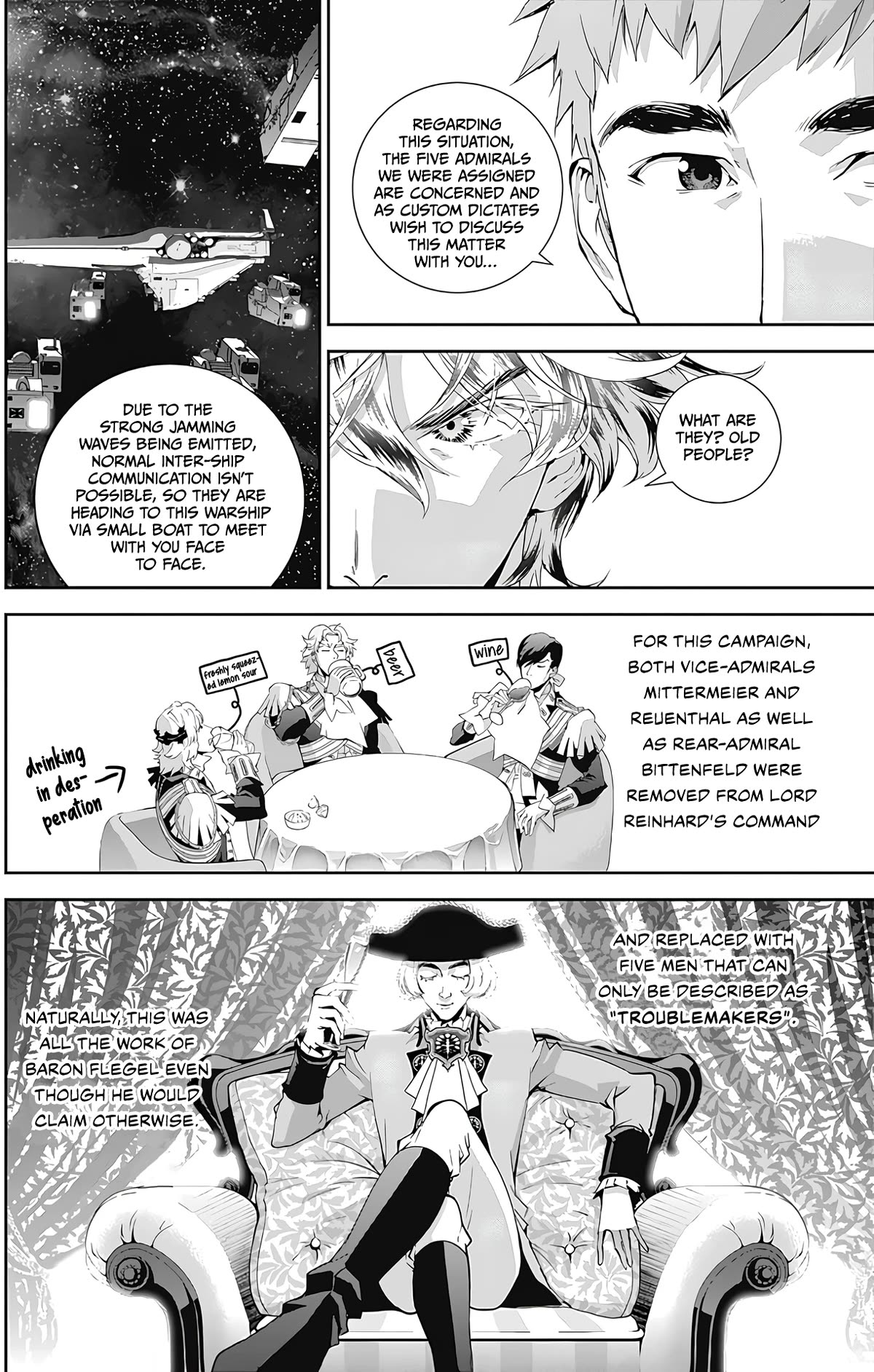 Ginga Eiyuu Densetsu (FUJISAKI Ryu) Chapter 51 page 10 - Chapter 51: High Admiral Reinhard von Lohengramm - The Battle of Astarte: In the Middle of the Eternal Night