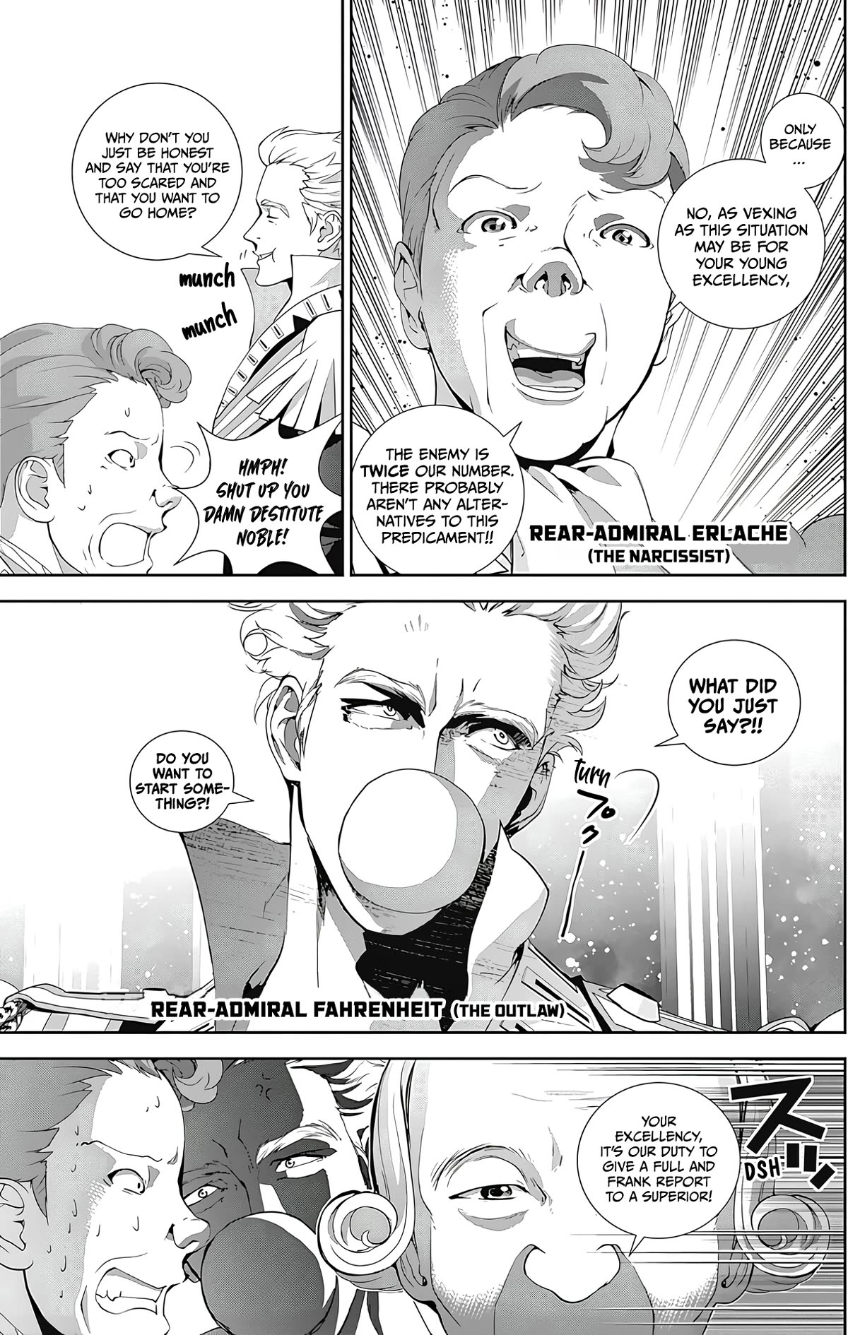 Ginga Eiyuu Densetsu (FUJISAKI Ryu) Chapter 51 page 13 - Chapter 51: High Admiral Reinhard von Lohengramm - The Battle of Astarte: In the Middle of the Eternal Night