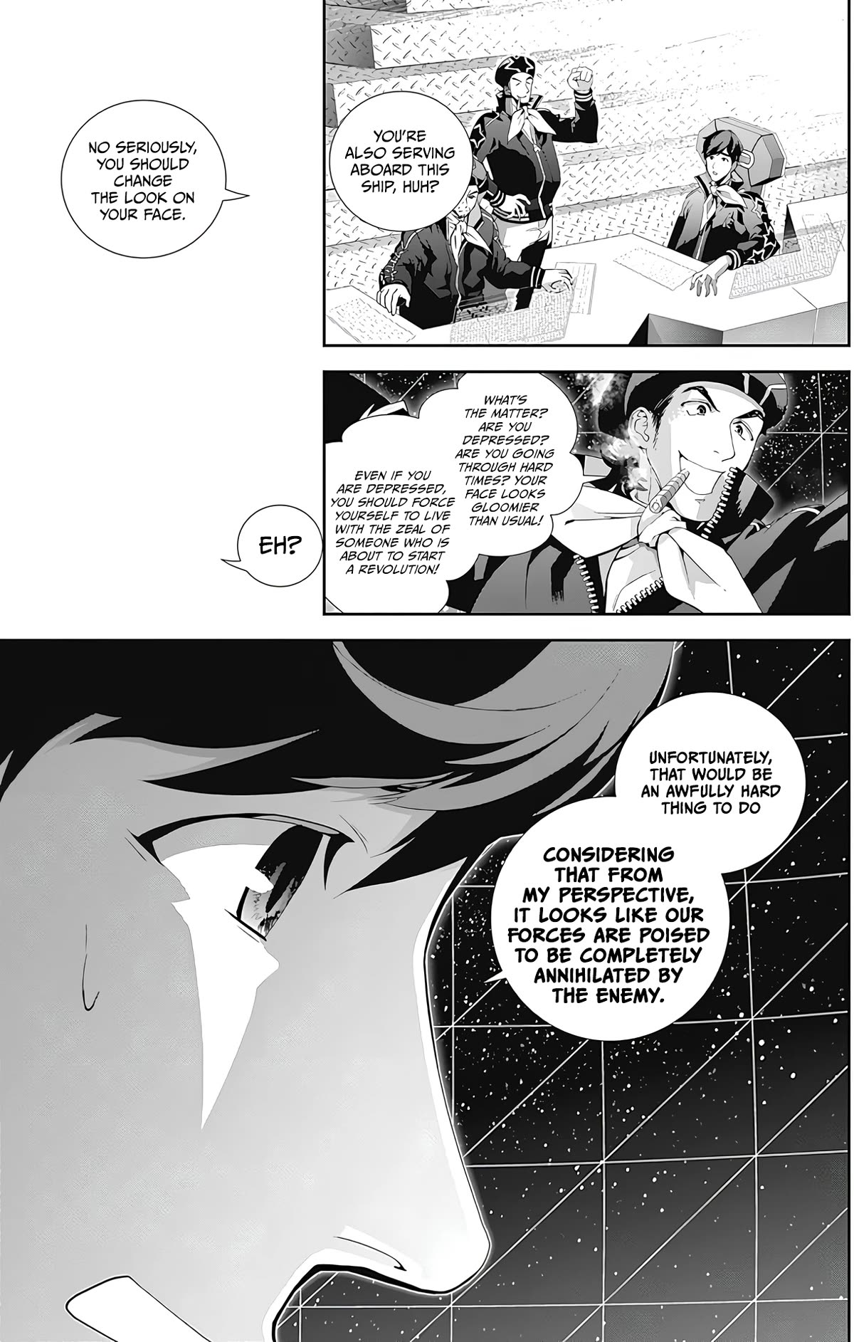 Ginga Eiyuu Densetsu (FUJISAKI Ryu) Chapter 51 page 19 - Chapter 51: High Admiral Reinhard von Lohengramm - The Battle of Astarte: In the Middle of the Eternal Night