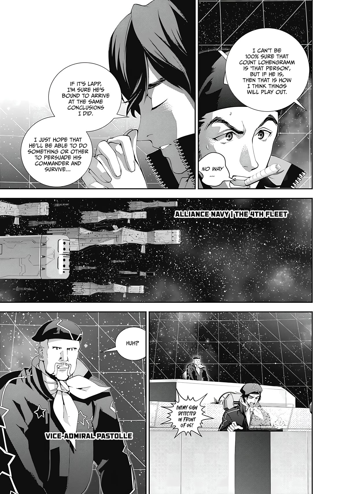 Ginga Eiyuu Densetsu (FUJISAKI Ryu) Chapter 52 page 18 - Chapter 52: High Admiral Reinhard von Lohengramm – The Battle of Astarte: Crushing Everyone (Part I)