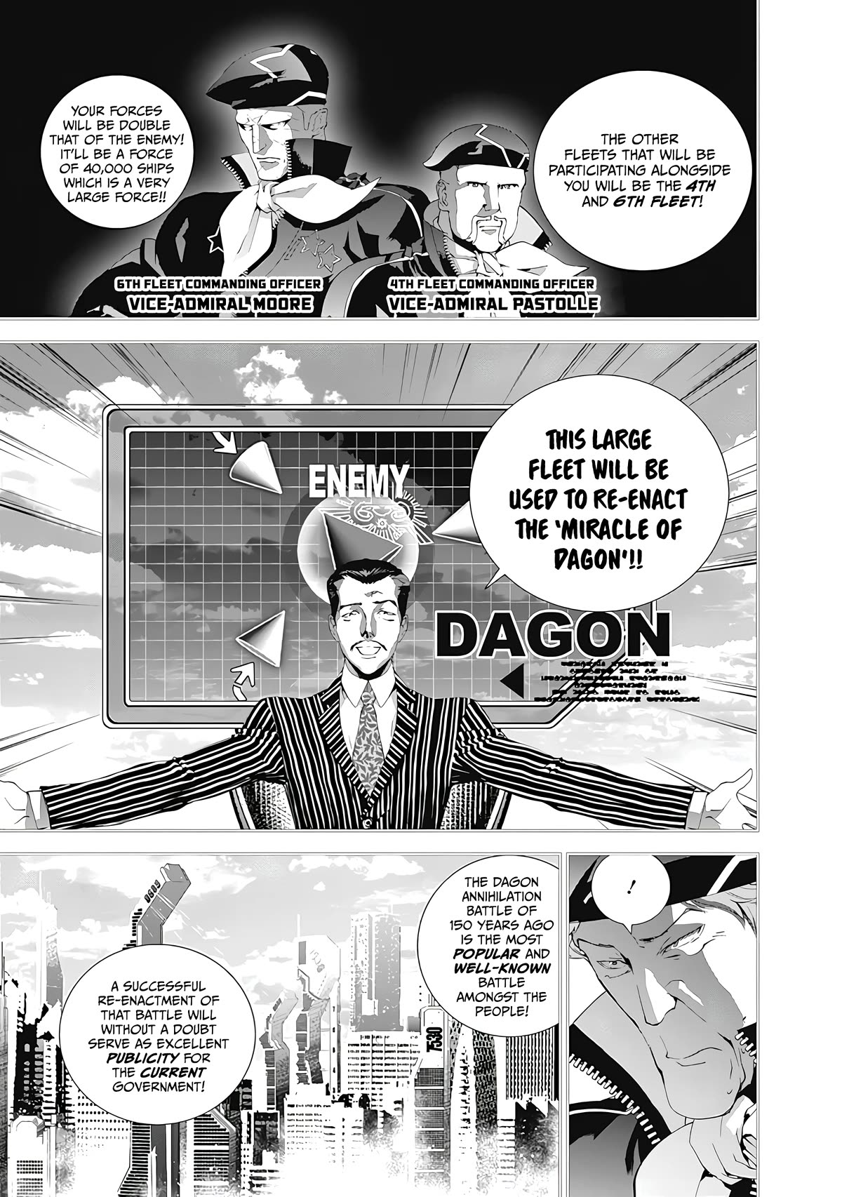 Ginga Eiyuu Densetsu (FUJISAKI Ryu) Chapter 52 page 6 - Chapter 52: High Admiral Reinhard von Lohengramm – The Battle of Astarte: Crushing Everyone (Part I)