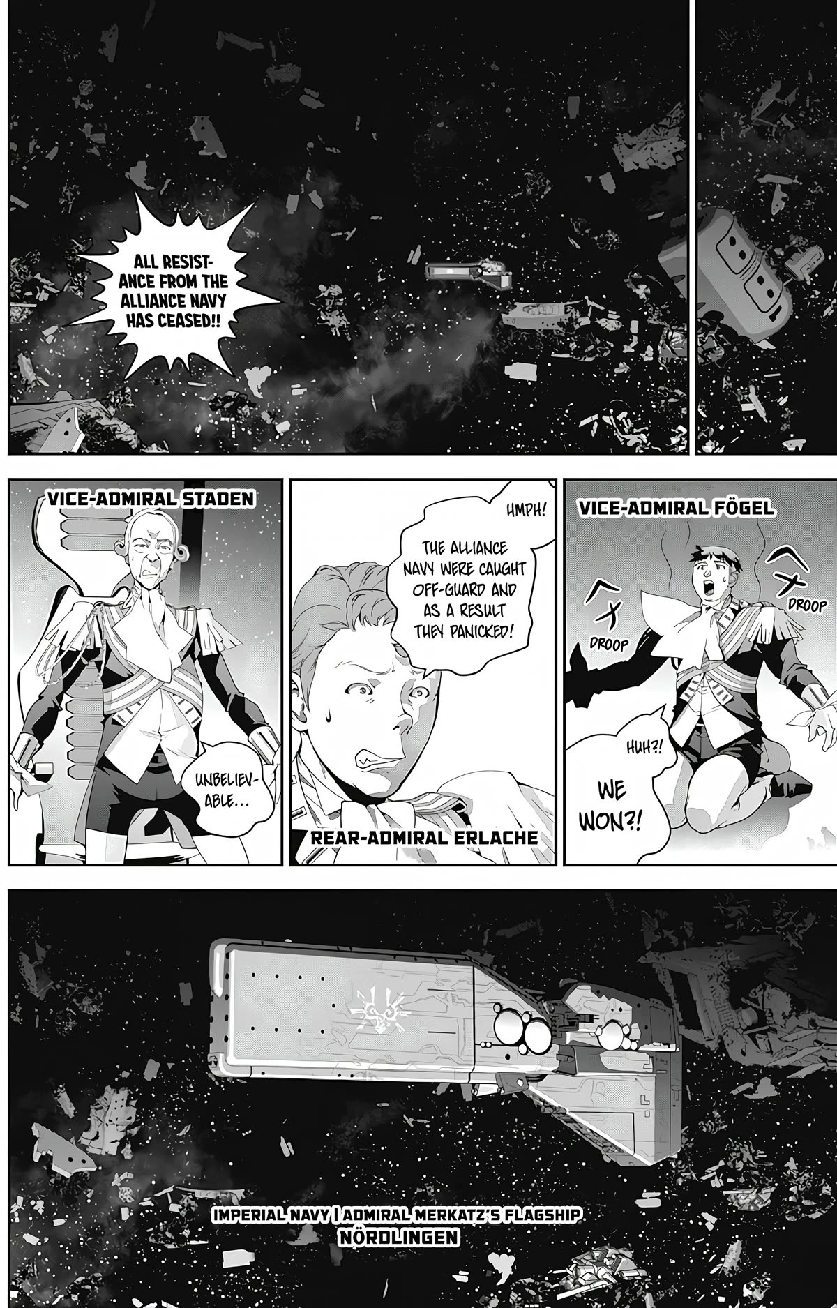 Ginga Eiyuu Densetsu (FUJISAKI Ryu) Chapter 53 page 10 - Chapter 53: High Admiral Reinhard von Lohengramm - The Battle of Astarte: Crushing Everyone (Part II)
