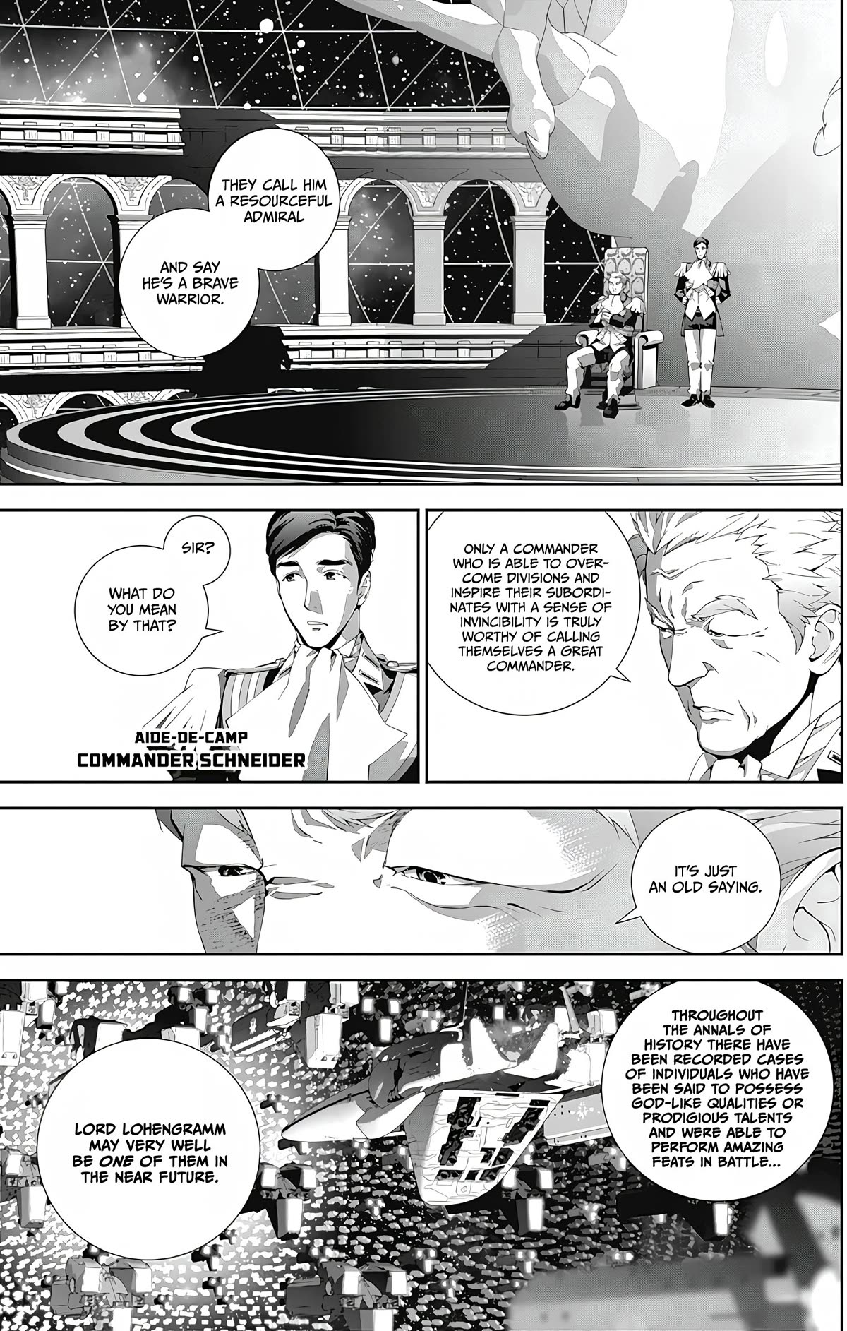 Ginga Eiyuu Densetsu (FUJISAKI Ryu) Chapter 53 page 11 - Chapter 53: High Admiral Reinhard von Lohengramm - The Battle of Astarte: Crushing Everyone (Part II)