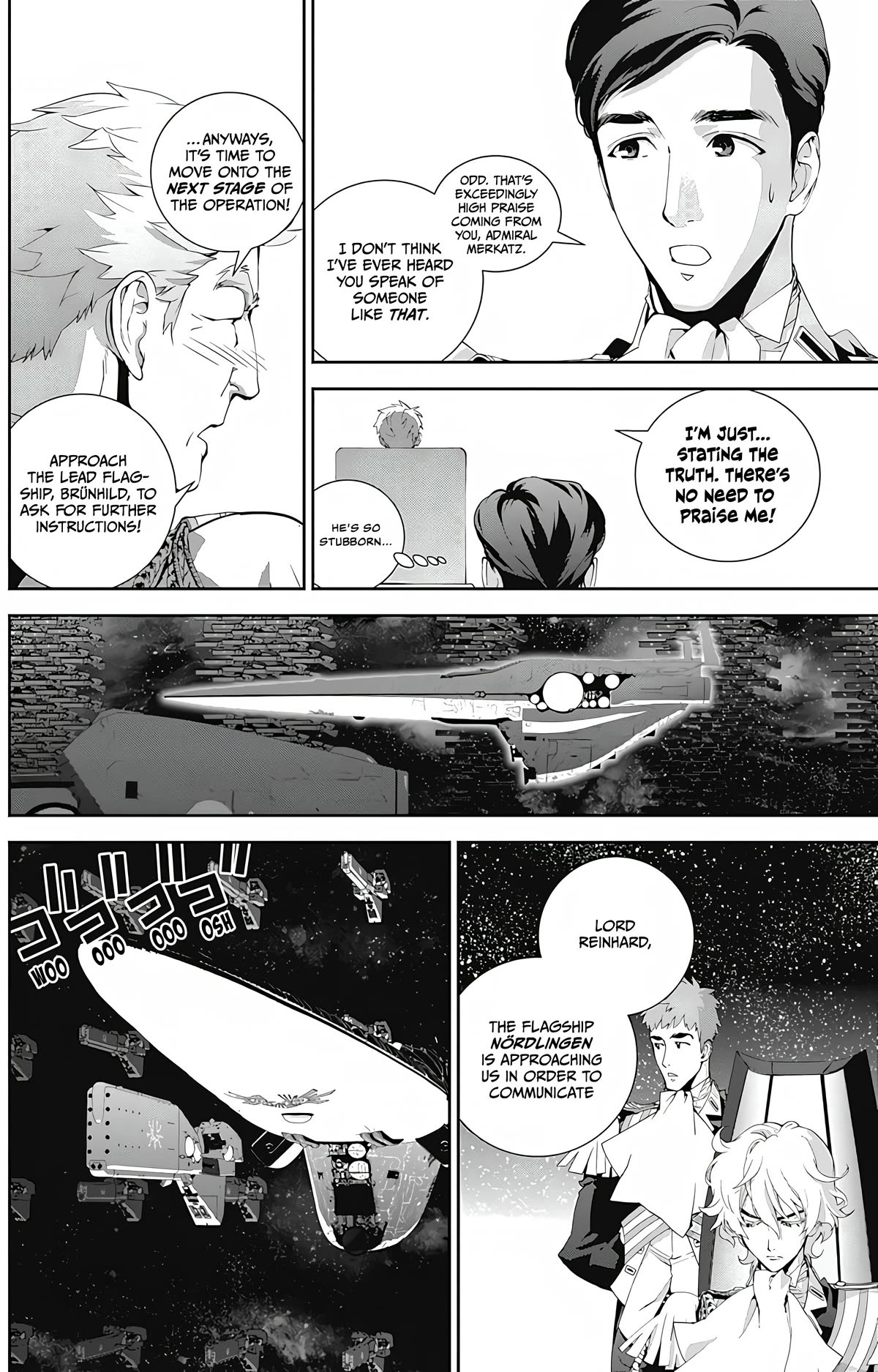Ginga Eiyuu Densetsu (FUJISAKI Ryu) Chapter 53 page 12 - Chapter 53: High Admiral Reinhard von Lohengramm - The Battle of Astarte: Crushing Everyone (Part II)
