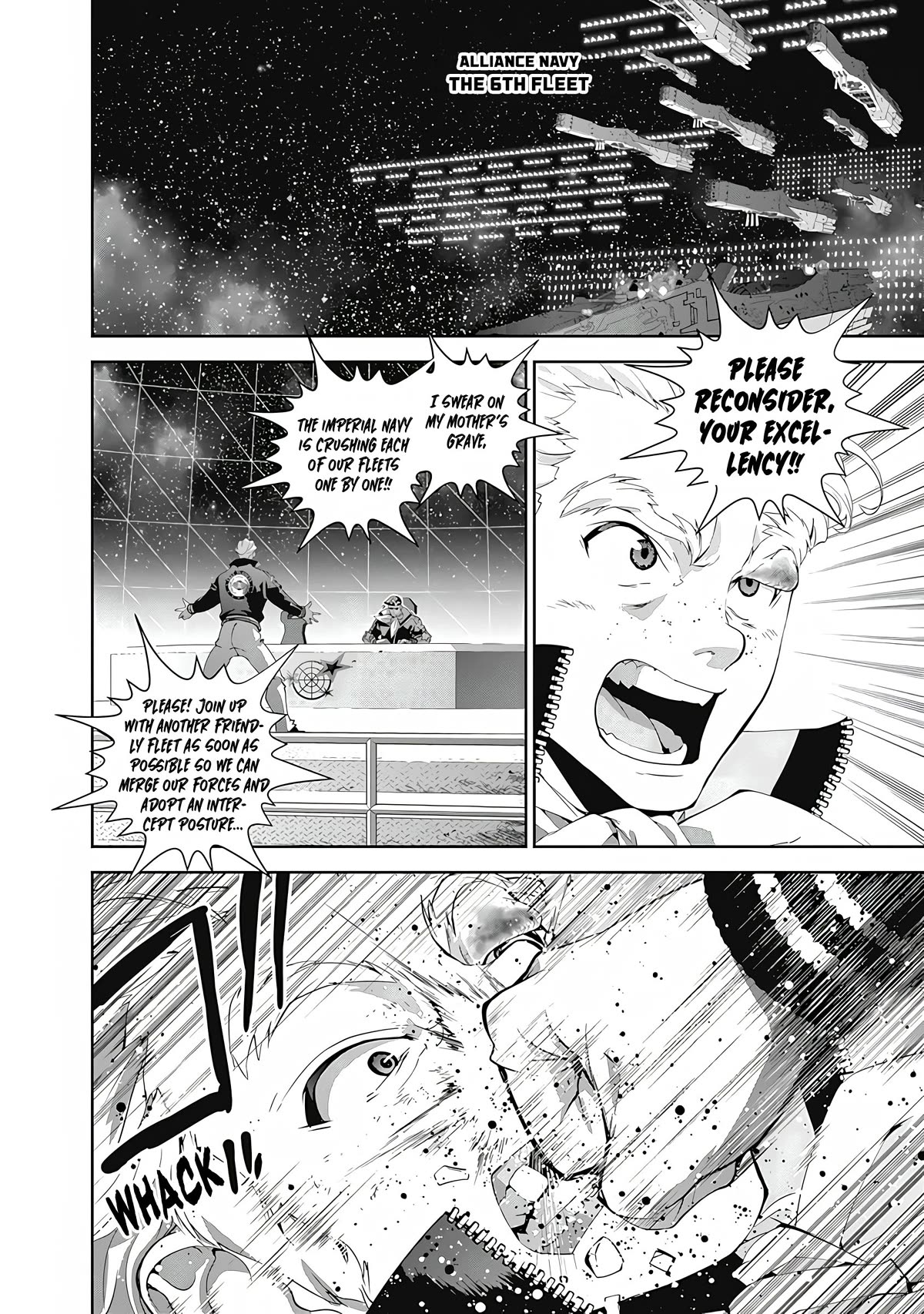 Ginga Eiyuu Densetsu (FUJISAKI Ryu) Chapter 53 page 16 - Chapter 53: High Admiral Reinhard von Lohengramm - The Battle of Astarte: Crushing Everyone (Part II)