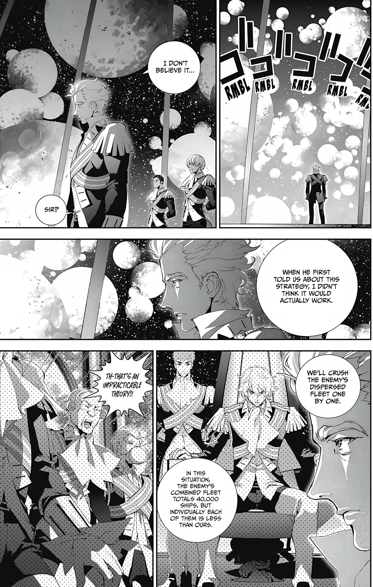 Ginga Eiyuu Densetsu (FUJISAKI Ryu) Chapter 53 page 7 - Chapter 53: High Admiral Reinhard von Lohengramm - The Battle of Astarte: Crushing Everyone (Part II)