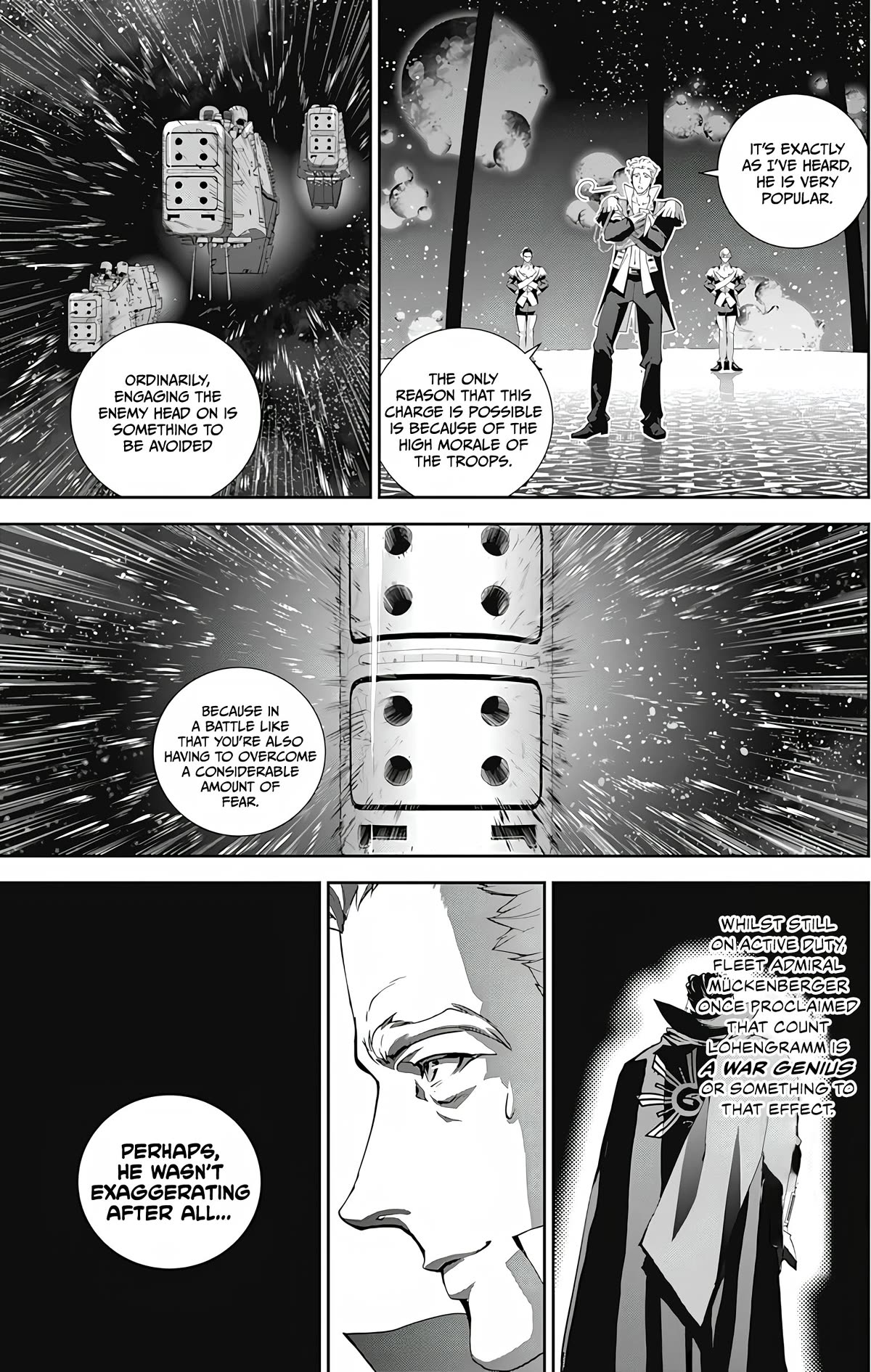 Ginga Eiyuu Densetsu (FUJISAKI Ryu) Chapter 53 page 9 - Chapter 53: High Admiral Reinhard von Lohengramm - The Battle of Astarte: Crushing Everyone (Part II)
