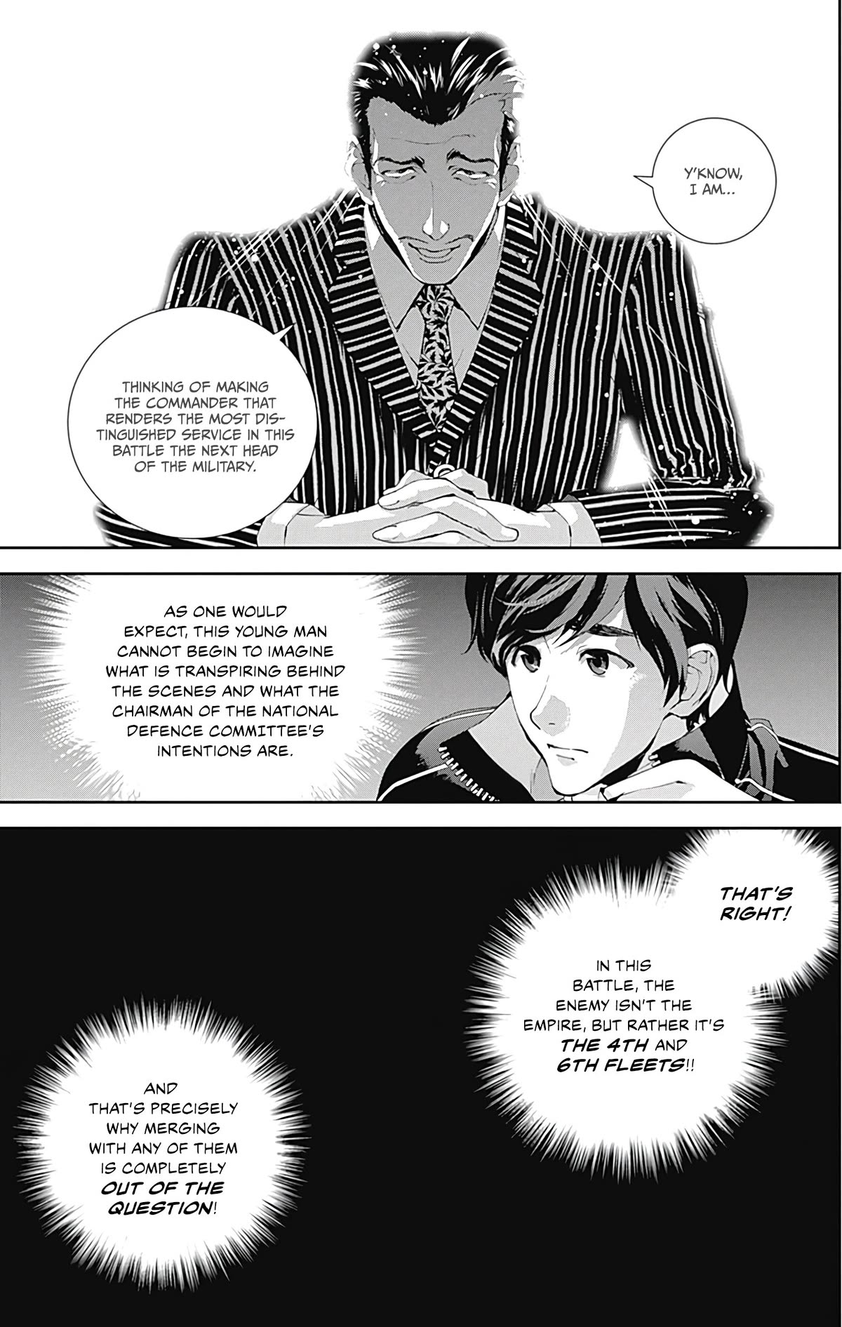 Ginga Eiyuu Densetsu (FUJISAKI Ryu) Chapter 54 page 9 - Chapter 54: High Admiral Reinhard von Lohengramm – The Battle of Astarte: Crushing Everyone (Part III)