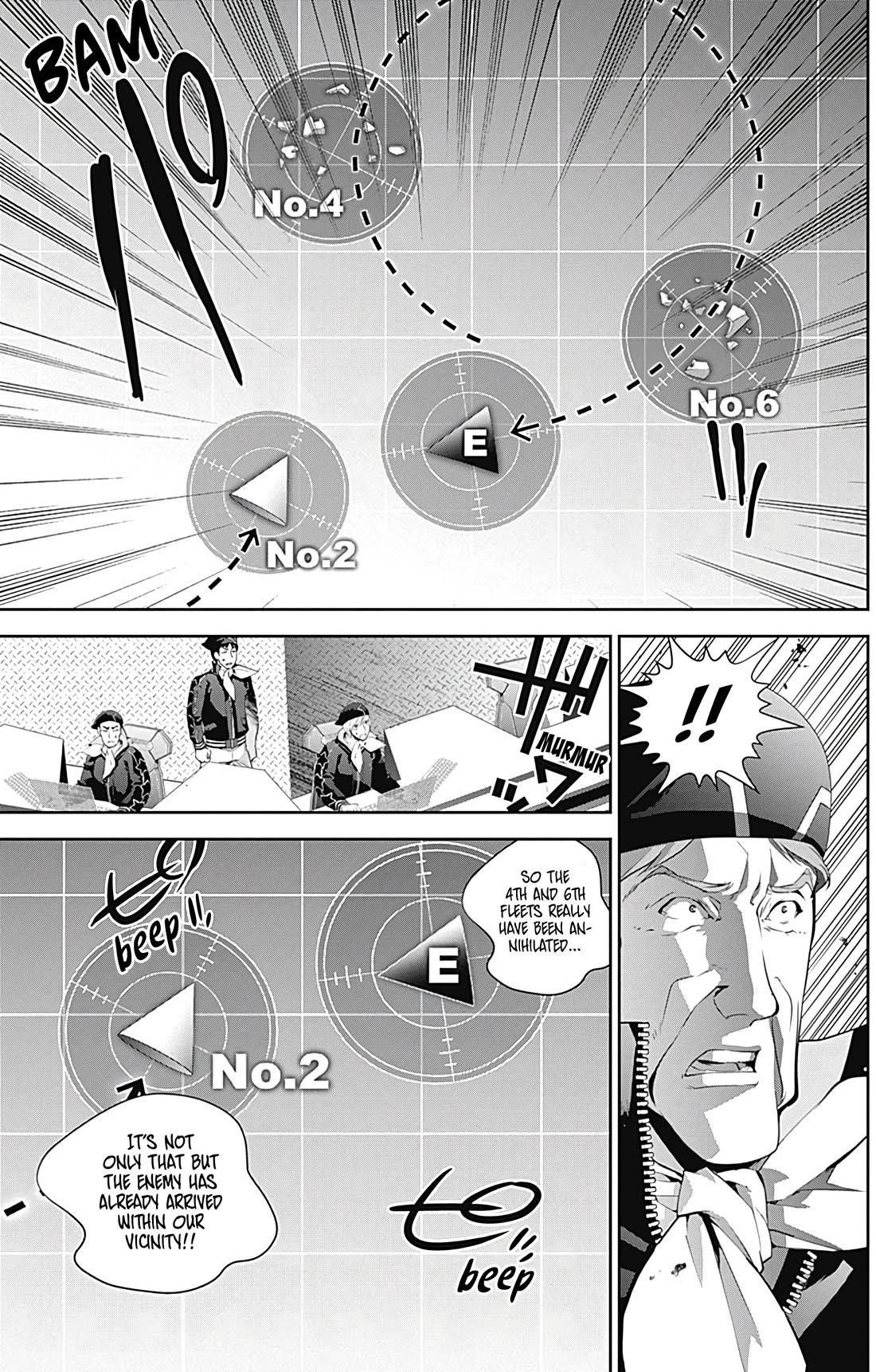 Ginga Eiyuu Densetsu (FUJISAKI Ryu) Chapter 55 page 10 - Chapter 55: High Admiral Reinhard von Lohengramm - The Battle of Astarte: An Old Enemy Takes the Podium.