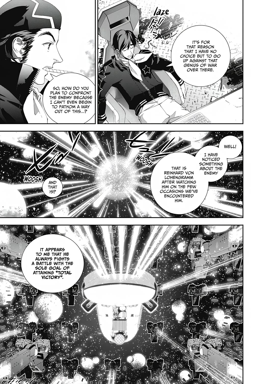 Ginga Eiyuu Densetsu (FUJISAKI Ryu) Chapter 56 page 7 - Chapter 56: High Admiral Reinhard von Lohengramm – The Battle of Astarte: Unbeaten and Invincible (Part I)