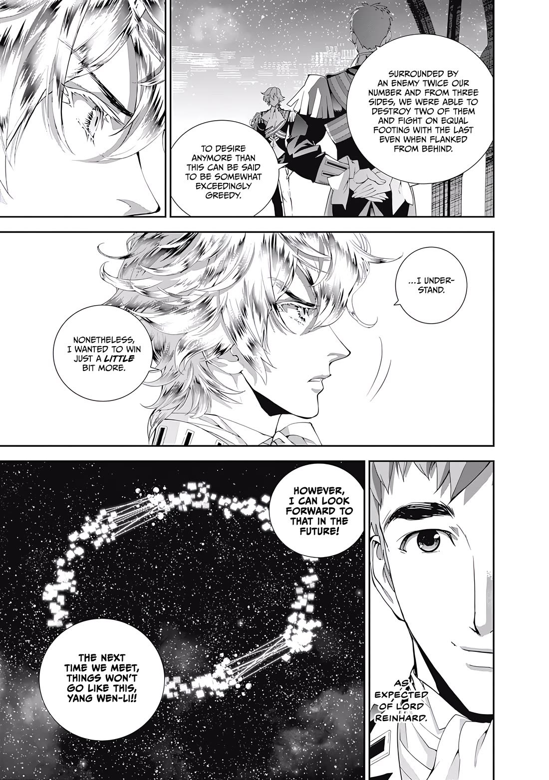Ginga Eiyuu Densetsu (FUJISAKI Ryu) Chapter 58 page 10 - Chapter 58: High Admiral Reinhard von Lohengramm – The Battle of Astarte: Conclusion
