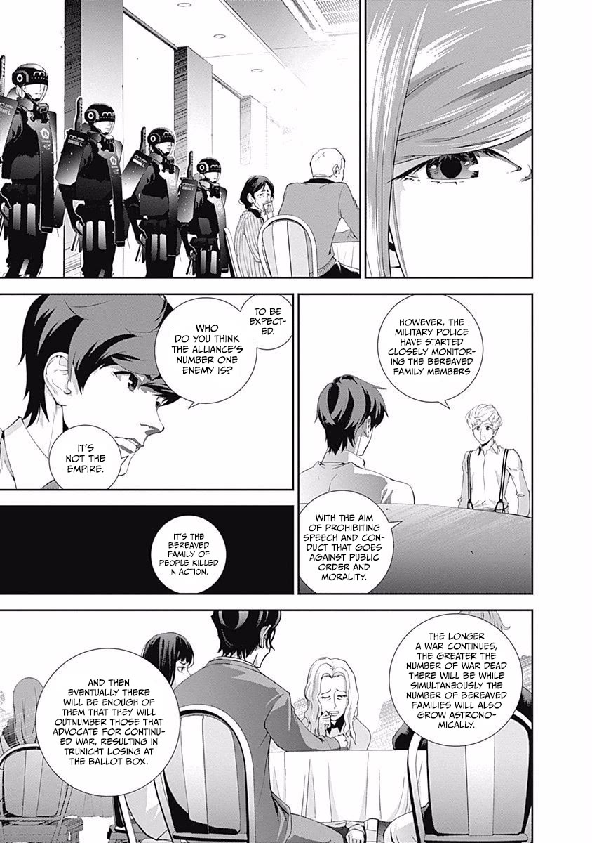 Ginga Eiyuu Densetsu (FUJISAKI Ryu) Chapter 59 page 13 - Chapter 59: Commodore Yang Wenli - Capital Planet Heinesen: Jessica's Struggle (Part I)