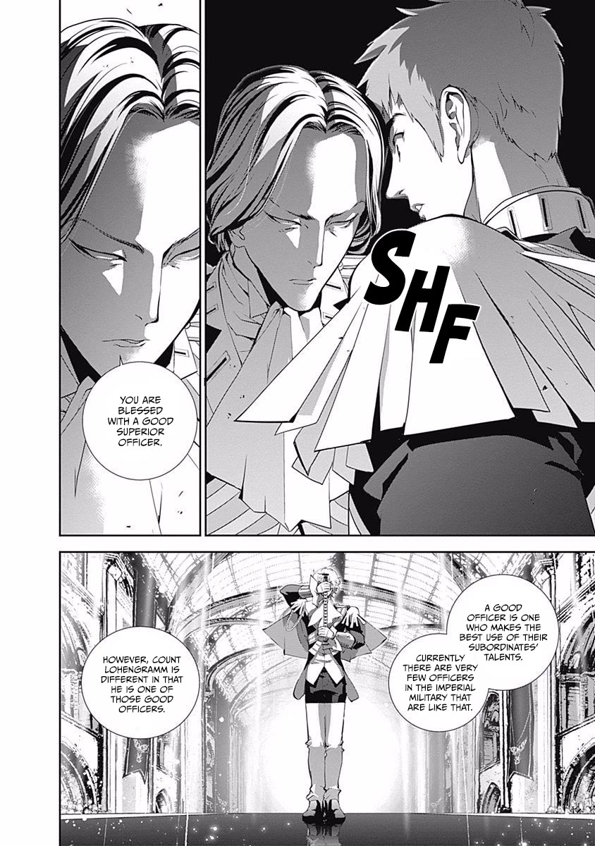 Ginga Eiyuu Densetsu (FUJISAKI Ryu) Chapter 63 page 17 - Chapter 63: Commodore Yang Wen-Li - Capital Planet Heinessen: The Patriotic Knight Corps (Part III) & Imperial Fleet Admiral Reinhard von Lohengramm - Capital Planet Odin: Paul von Oberstein